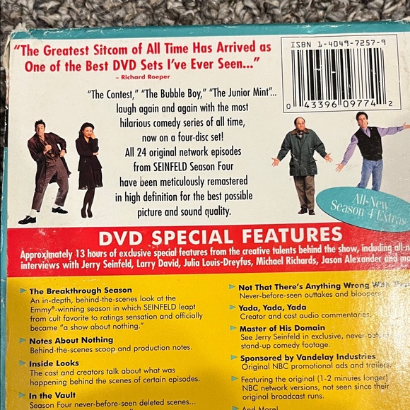 Seinfeld Season 4, DVD Box Set - Picture 6 of 12